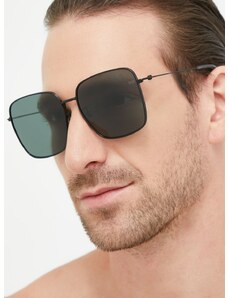 Slnečné okuliare Tommy Jeans čierna farba