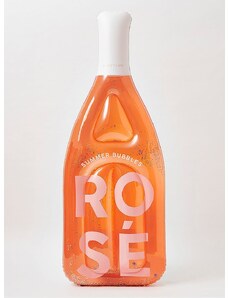 SunnyLife nafukovací matrac na plávanie Luxe Rose Bottle