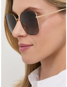 Slnečné okuliare Isabel Marant dámske, zlatá farba