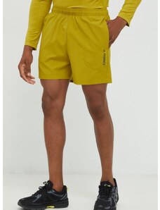 Športové krátke nohavice adidas TERREX Multi pánske, zelená farba,