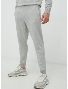 Tréningové nohavice Calvin Klein Performance pánske, šedá farba, jednofarebné