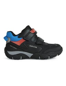 Detské topánky Geox Baltic Abx čierna farba,
