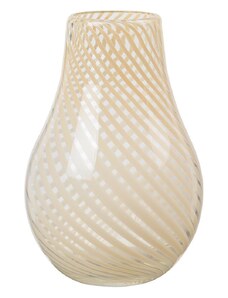 Dekoratívna váza Broste Copenhagen Ada Crossstripe