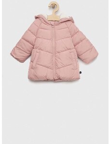 Detská bunda GAP ružová farba,