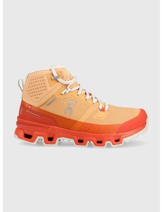 Topánky On-running Cloudrock 2 Waterproof dámske, oranžová farba