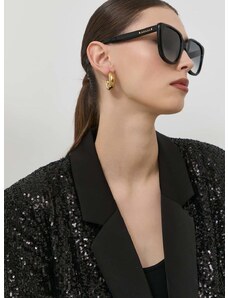 Slnečné okuliare Gucci GG1169S dámske, čierna farba