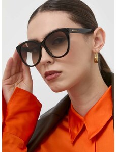 Slnečné okuliare Gucci GG1171SK dámske, hnedá farba