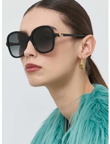 Slnečné okuliare Gucci GG1178S dámske, čierna farba