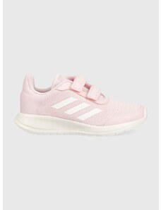 Detské topánky adidas Tensaur Run ružová farba