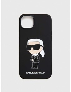 Puzdro na mobil Karl Lagerfeld iPhone 14 Plus 6,7'' čierna farba
