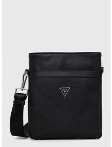 Malá taška Guess čierna farba, HMECSA P3199