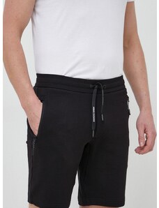 Bavlnené šortky Armani Exchange pánske, čierna farba, 8NZS75 ZJKRZ NOS