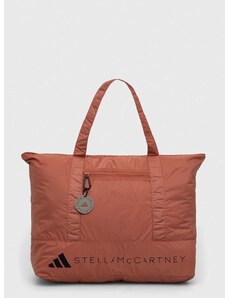 Športová taška adidas by Stella McCartney hnedá farba