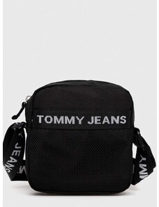 Malá taška Tommy Jeans čierna farba