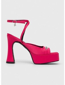 Sandále Karl Lagerfeld LAZULA ružová farba, KL33905