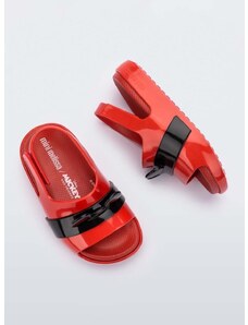Detské sandále Melissa x Disney červená farba