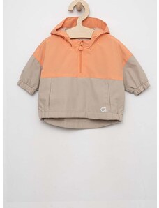 Detská bunda GAP oranžová farba