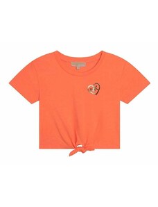 Detské tričko Michael Kors oranžová farba
