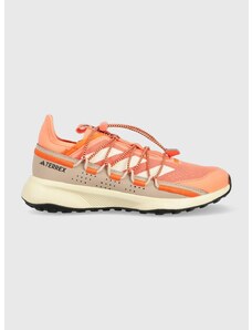 Topánky adidas TERREX Voyager 21 HQ0942-CORFUS/WHT, dámske, oranžová farba