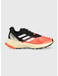 Topánky adidas TERREX Soulstride HR1179-ORA/WHT, pánske, oranžová farba