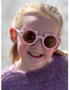 Detské slnečné okuliare Elle Porte hnedá farba