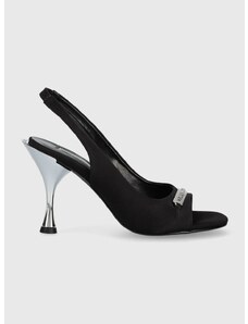 Sandále Karl Lagerfeld PANACHE HI čierna farba