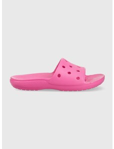 Šľapky Crocs Classic Slide dámske, ružová farba, 206121