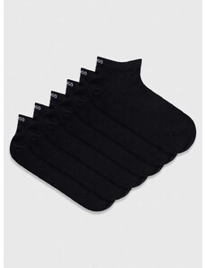 Ponožky HUGO 6-pak pánske, čierna farba, 50480223