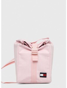 Detská taška na jedlo Tommy Hilfiger ružová farba