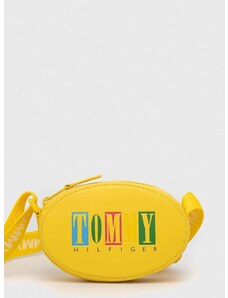 Detská kabelka Tommy Hilfiger žltá farba