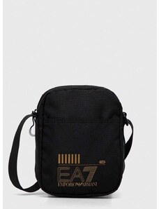 Malá taška EA7 Emporio Armani čierna farba