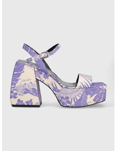 Sandále Pinko Fantine fialová farba, 100655 A0O6 NY0