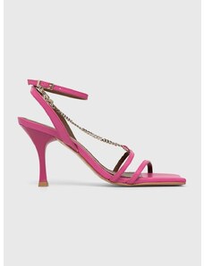 Kožené sandále Alohas ružová farba, HEWEP1C7.84