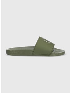 Šľapky Polo Ralph Lauren Polo Slide pánske, zelená farba, 809892947003