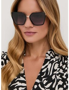 Slnečné okuliare Guess dámske, čierna farba, GU7871_5901B
