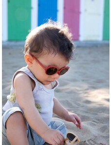 Detské slnečné okuliare Ki ET LA Lion červená farba