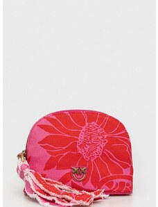 Kozmetická taška Pinko červená farba