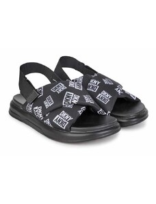 Detské sandále Dkny čierna farba