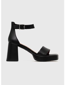 Kožené sandále Vagabond Shoemakers FIONA čierna farba, 5515.001.20