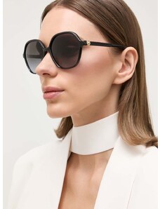 Slnečné okuliare Michael Kors BALI dámske, čierna farba, 0MK2186U