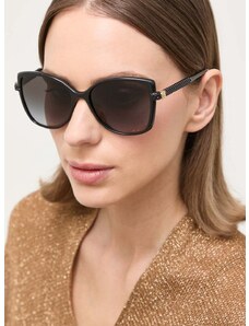 Slnečné okuliare Michael Kors MALTA dámske, čierna farba, 0MK2181U
