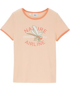 bonprix Dievčenské tričko, farba oranžová