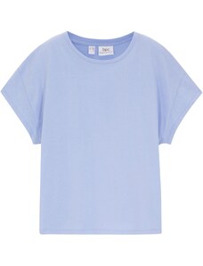 bonprix Oversize-tričko, dievčenské, farba modrá, rozm. 140/146