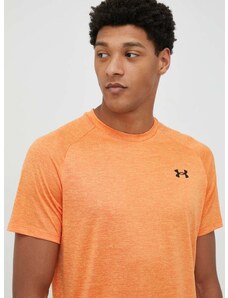 Tréningové tričko Under Armour tech 2.0 oranžová farba, jednofarebné, 1326413