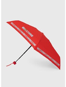 Dáždnik Moschino červená farba, 8123