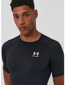 Tréningové tričko Under Armour čierna farba, jednofarebné, 1361518