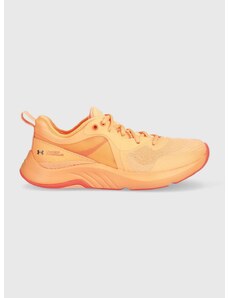Topánky Under Armour HOVR Omnia oranžová farba