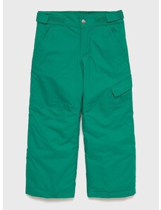 Detské nohavice Columbia zelená farba