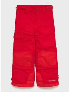 Detské nohavice Columbia červená farba