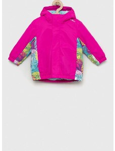 Detská bunda CMP ružová farba
